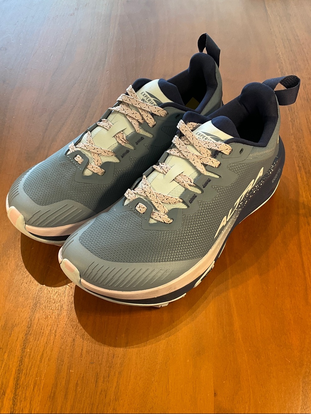 Wild 3 Altra Women's Slate Blue and Light Gray Trail Running Shoes